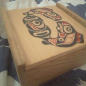 Traditional Inuit/Indigenous Accessory Box